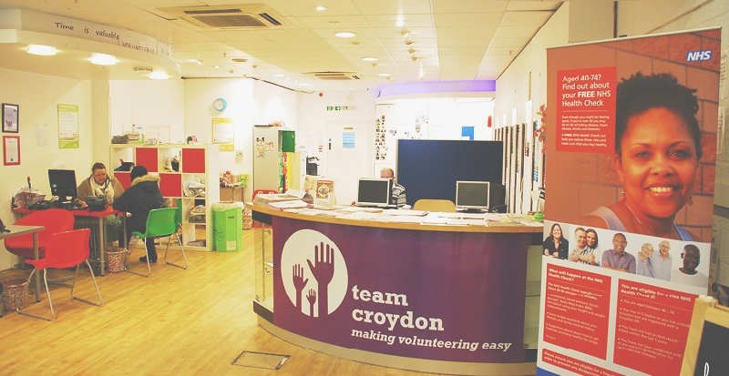 Croydon Volunteer Centre shop front