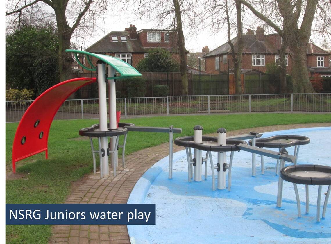 NSRG Juniors water play