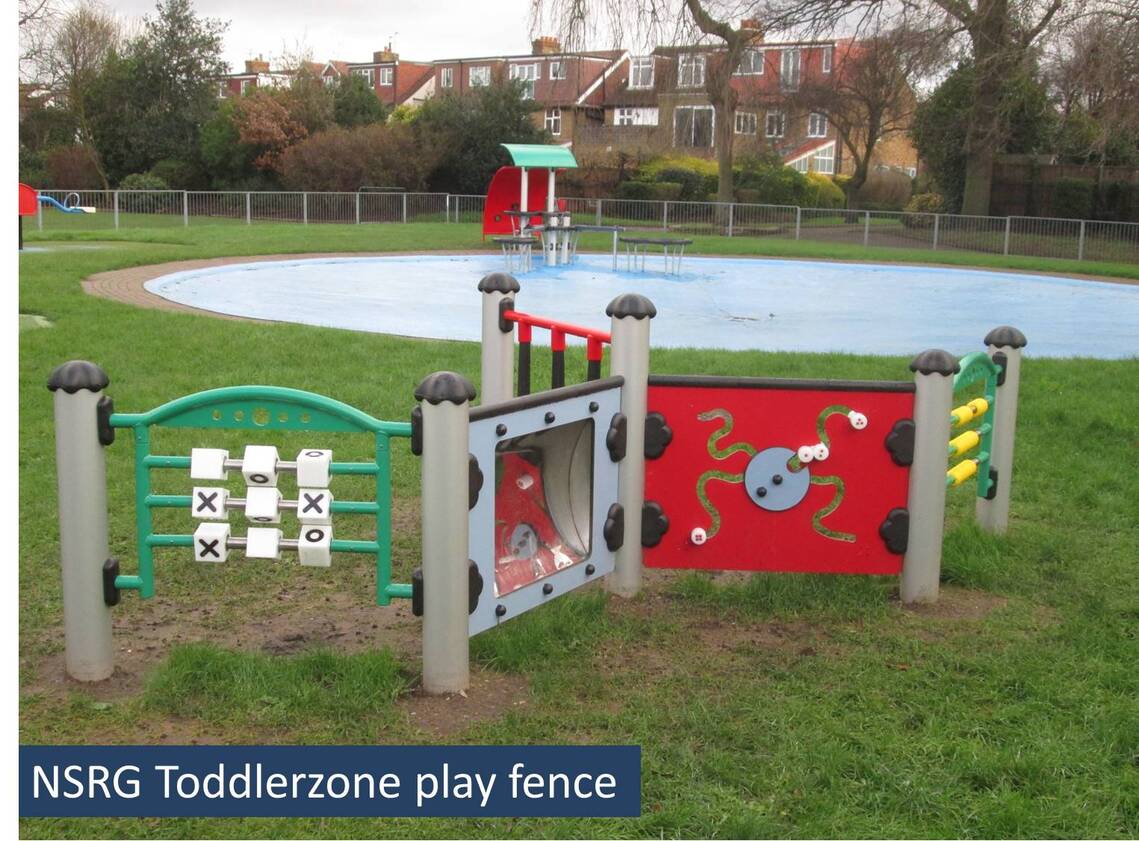 NSRG Toddlerzone play fence