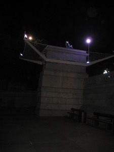 On the plinth, 3.00am - 4.00am, 2