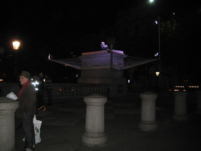 On the plinth, 3.00am - 4.00am, 3