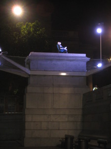 Plastic Bags on the Plinth
