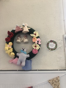 Knit and Chat Wreath