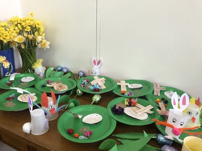 Our Easter Messy Church Activities