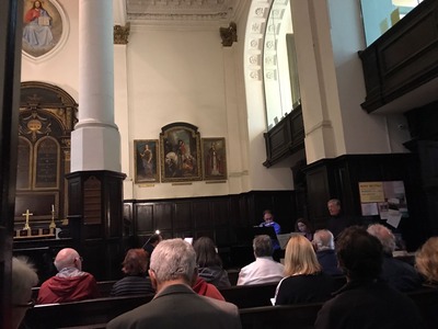 25 Sept'17  recital at St Martin's Ludgate