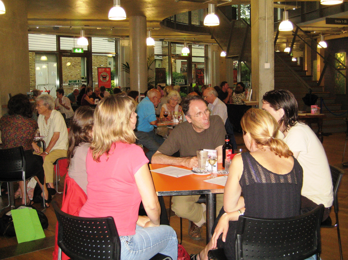 Kingston Philosophy Cafe discuss the environment in the Rose Cafe