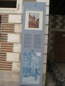 Tourist sign, Troyes