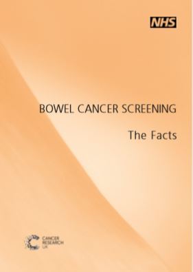 NHS Leaflet Bowel Cancer Screening Facts