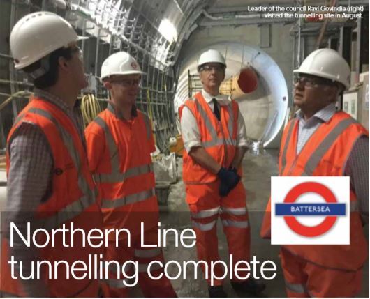 Work on the Northern Line has finished - Pic