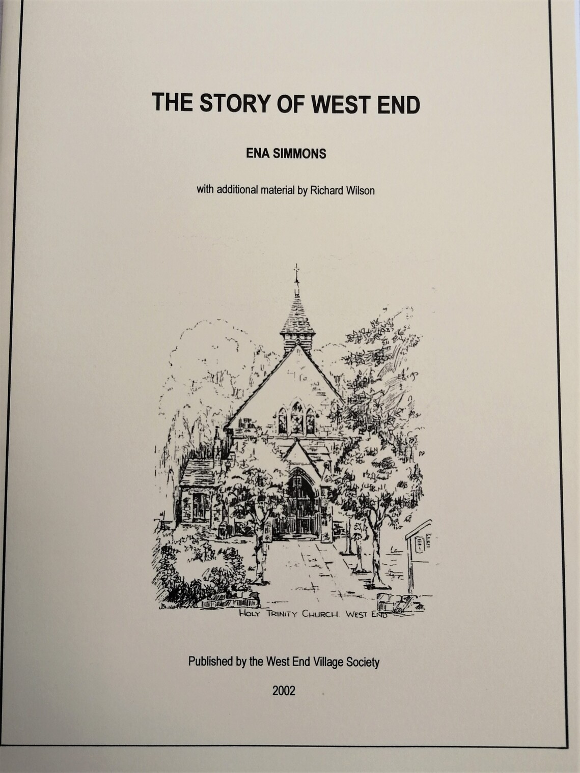 THE STORY OF WEST END