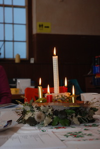 Advent Candle Display