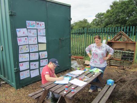 Wychbury Road Allotments Open Day Colouring Competition 2014