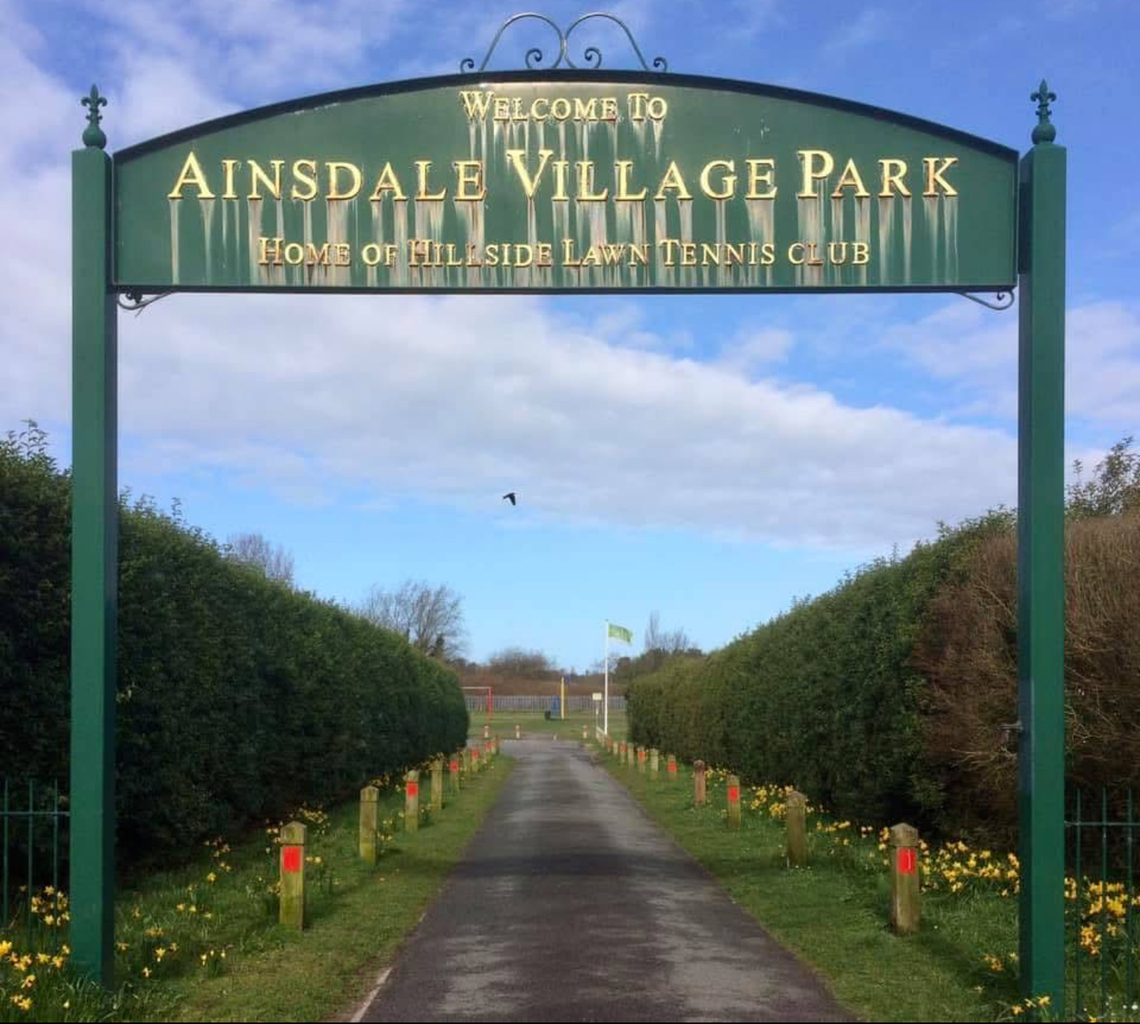 Ainsdale Village Park entrance