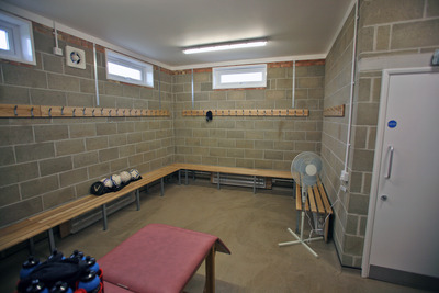 Home team changing room
