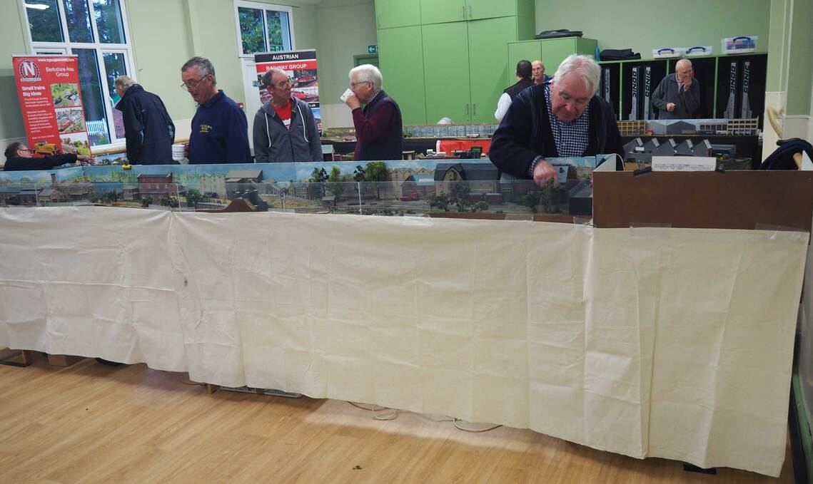 Quarry Halt at Bracknell Exhibition in October 2023