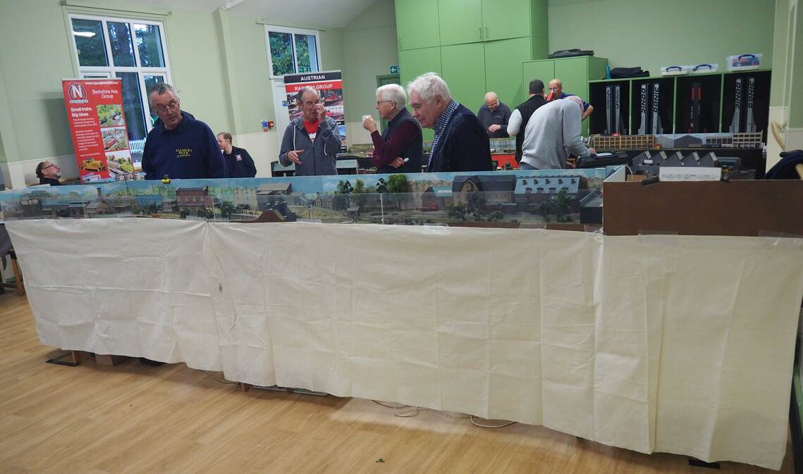 Quarry Halt in full running mode with our Chairman and Treasurer in control