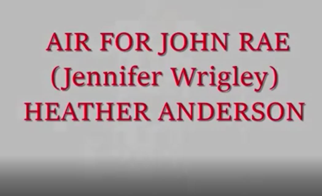 2018 Air for John Rae