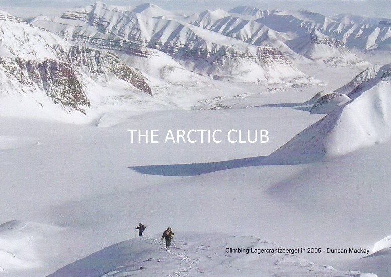 Arctic Club Menu 2017