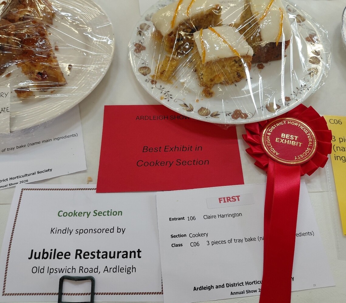 Best Cookery exhibit 2026