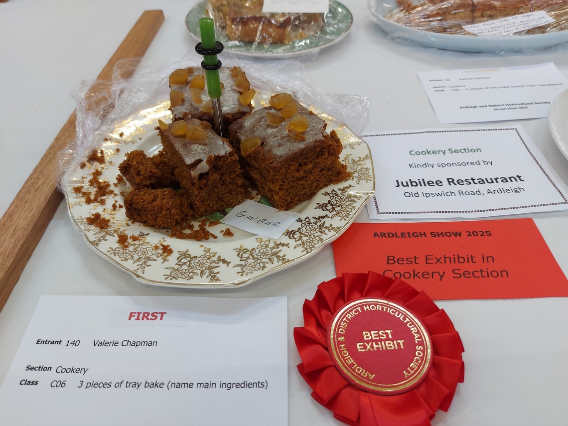 Best Cookery Exhibit 2025