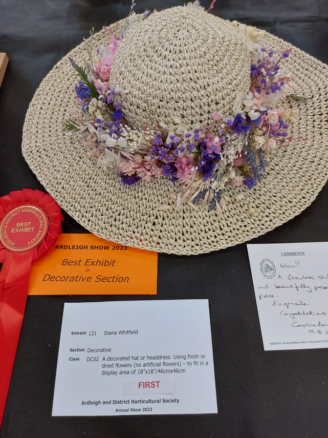 Best Decorative (Flower Arranging) Exhibit 2023