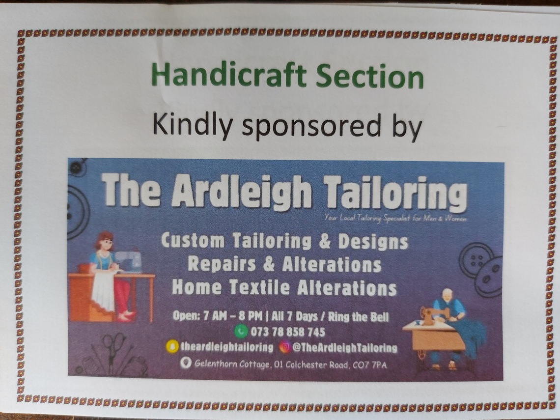 Handicraft flag 2025