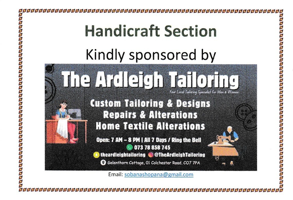 Handicraft sponsor 2026
