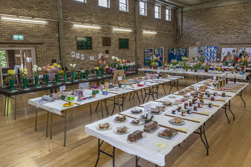 view from front of hall