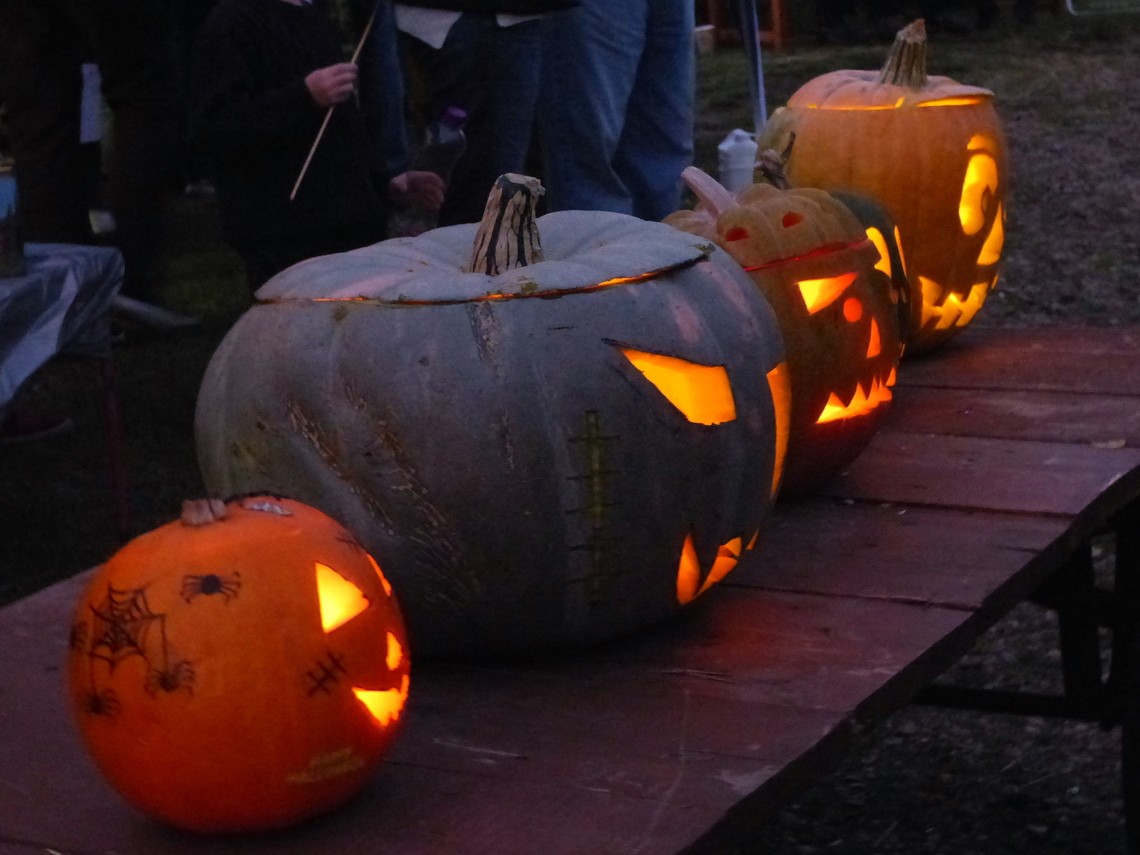 Carved pumpkin competition
