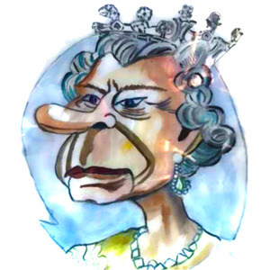 HM Queen portrait evening 20.05.2022