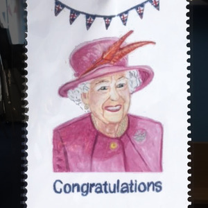 HM Queen portrait evening 20.05.2022