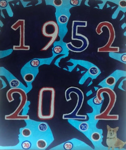 HM Queen portrait evening 20.05.2022