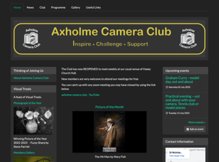 Axholme Camera Club screenshot