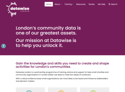 Datawise London screenshot
