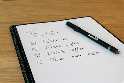 To Do list photo by Thomas Bormans on Unsplash