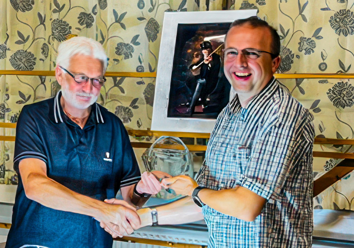 Paul and Dave Neave