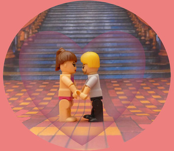 6. Love is like a staircase. You have ups and downs, but you take each step together