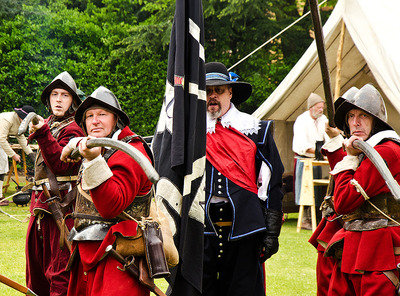 Civil War Reenactment Drill_14