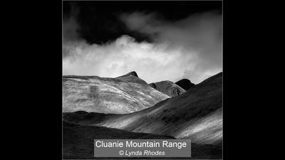 December 2021  runner up, Cluanie mountain range, Lynda Rhodes