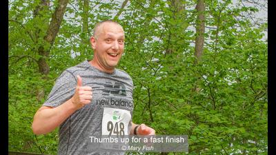 Thumbs up for a fast finish_Mary Fish