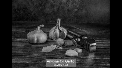 EP9 runner up Anyone for Garlic by Mary Fish