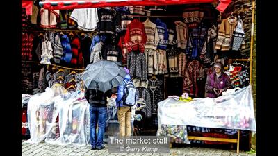 The market stall