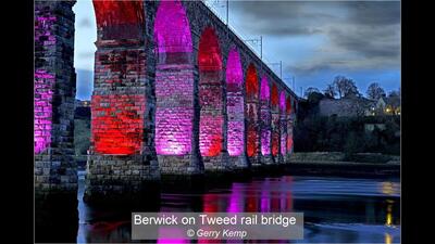 Berwick on Tweed rail bridge