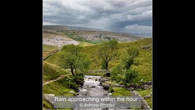 Rain approaching within the hour