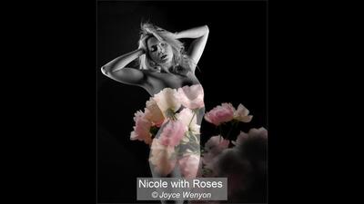 Nicole with Roses