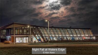 Night Fall at Waters Edge Alan Keen 19 points