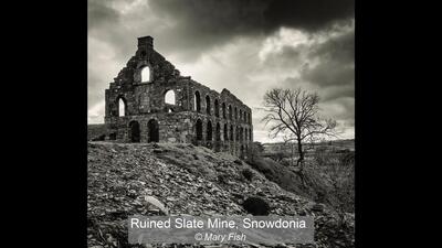 Ruined Slate Mine, Snowdonia