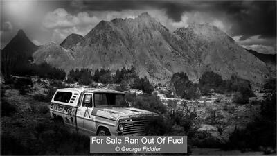 01_For Sale Ran Out Of Fuel_George Fiddler