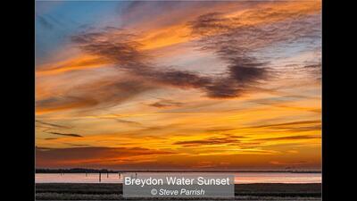 Breydon Water Sunset
