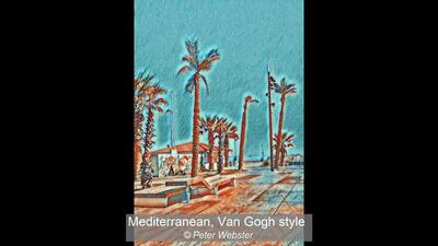 Mediterranean, Van Gogh style